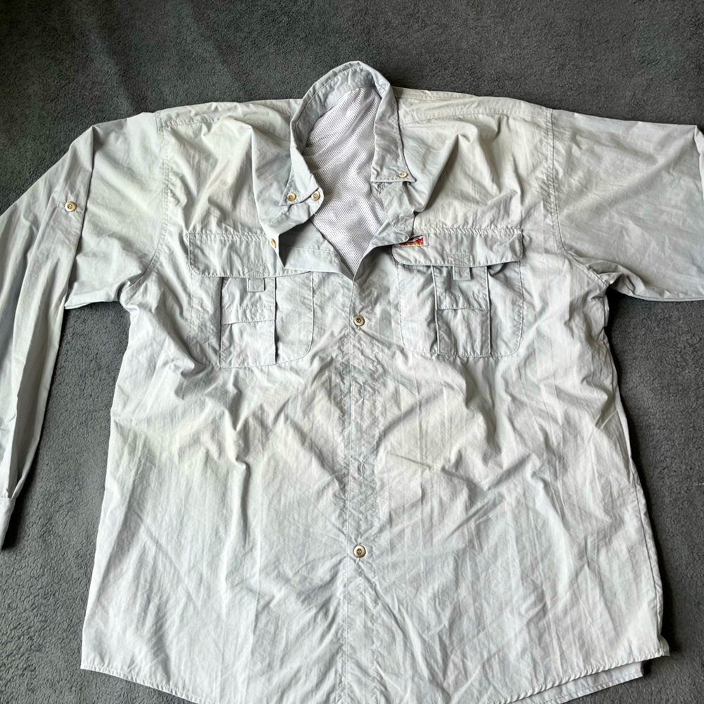 Fishing button up long sleeve